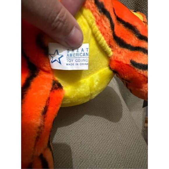 Vintage Great American Toy Company Tiger Plush Stuffed Retro Large 14” GUC - Picture 7 of 11